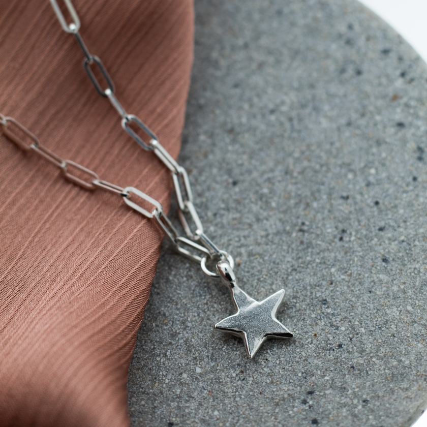 Star Trace Chain Necklace