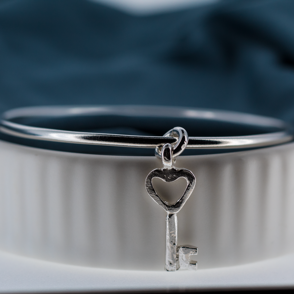 Key to my Heart  Charm Bangle