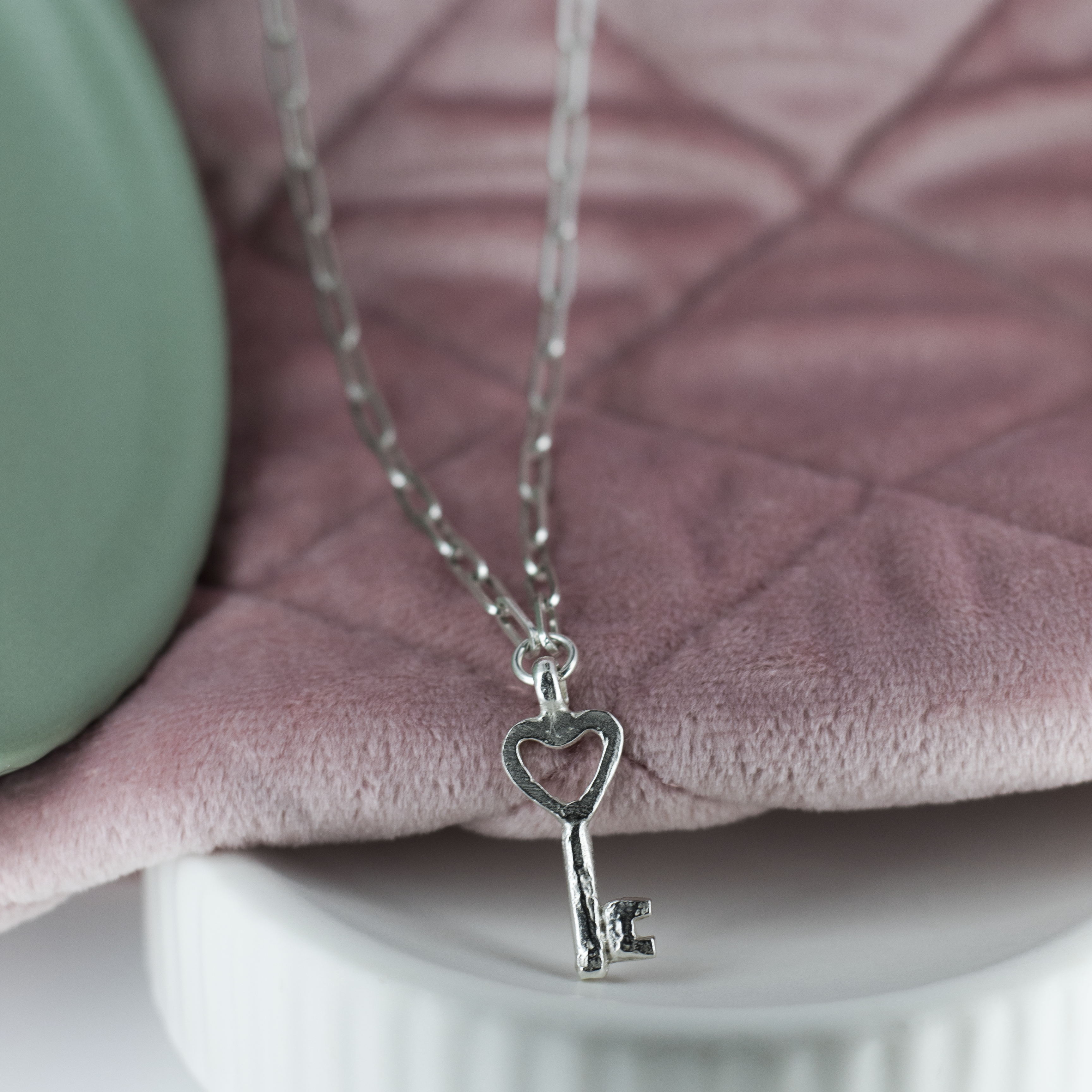 Key to my Heart  Trace Chain Necklace
