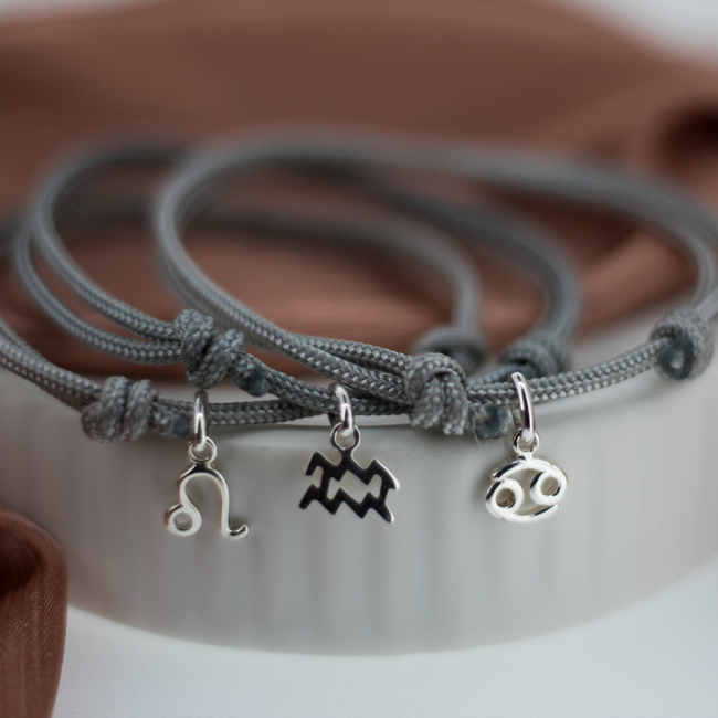 Zodiac Rope Bracelet