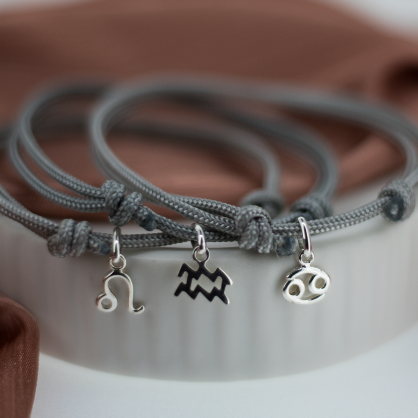 Zodiac Rope Bracelet