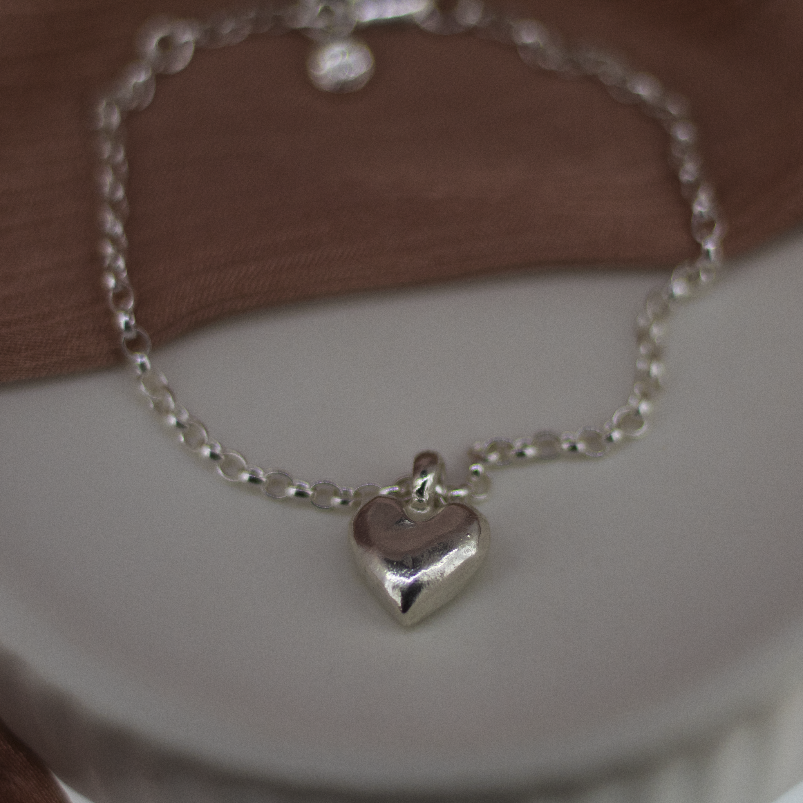 Sweet Heart Chain Bracelet