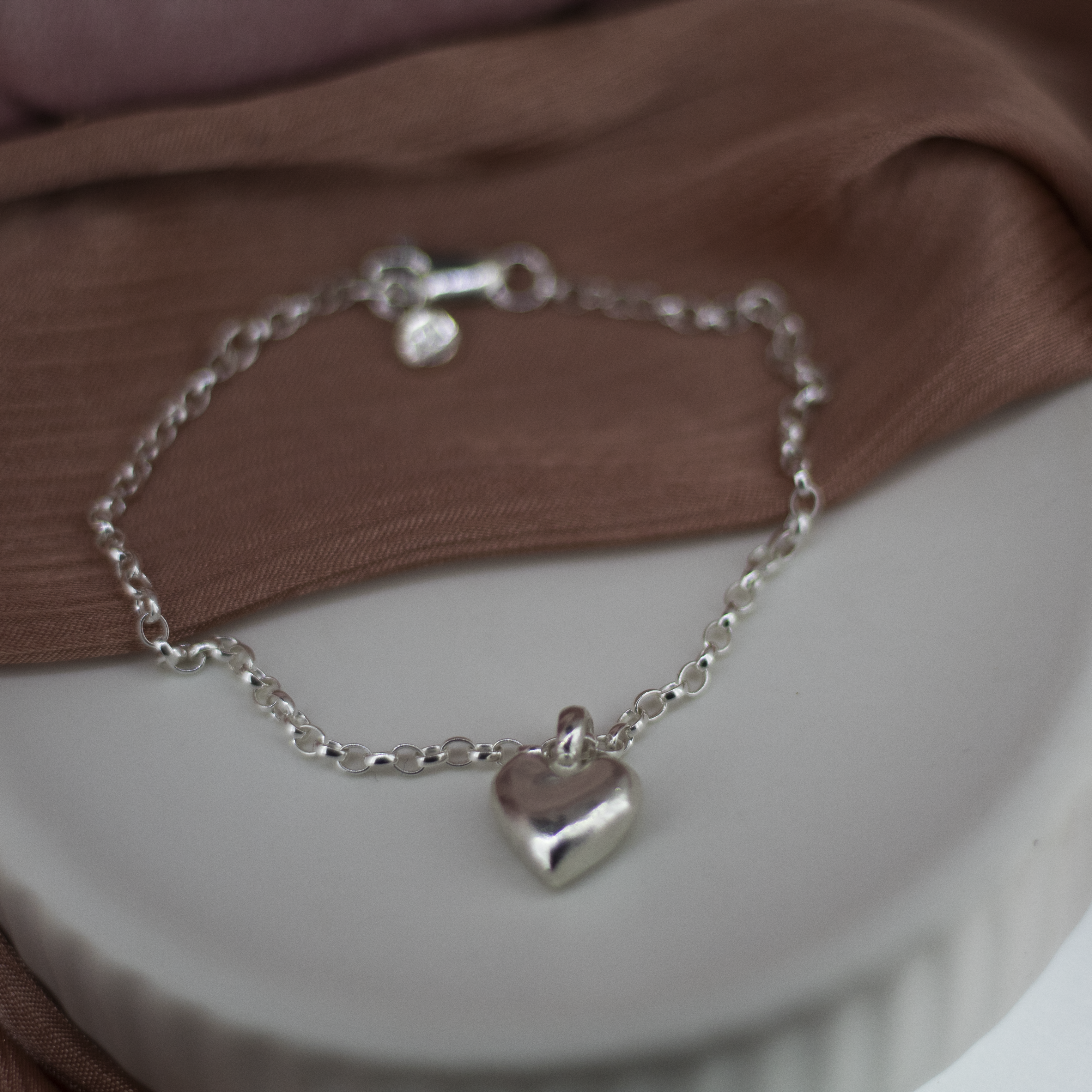 Sweet Heart Chain Bracelet
