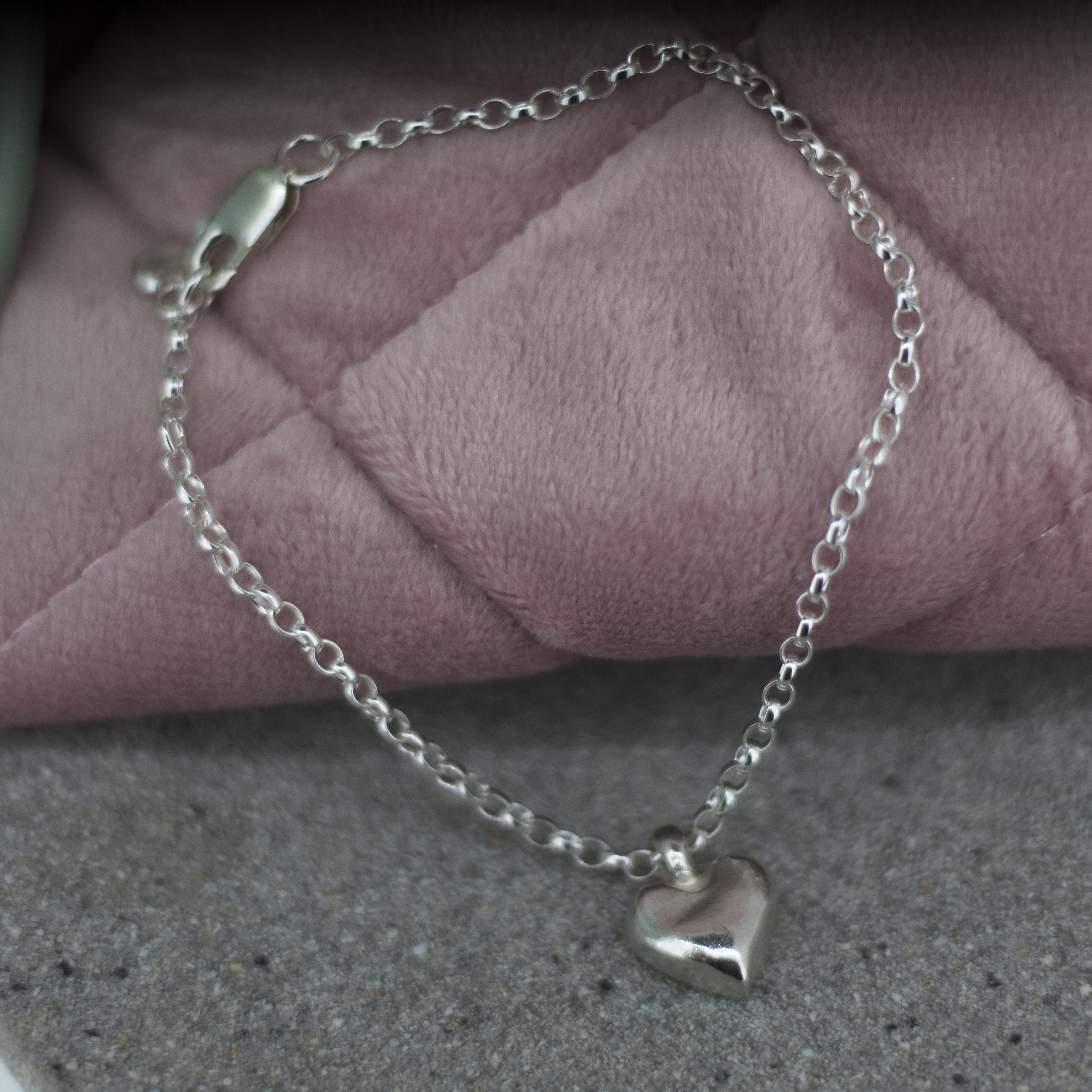 Sweet Heart Chain Bracelet