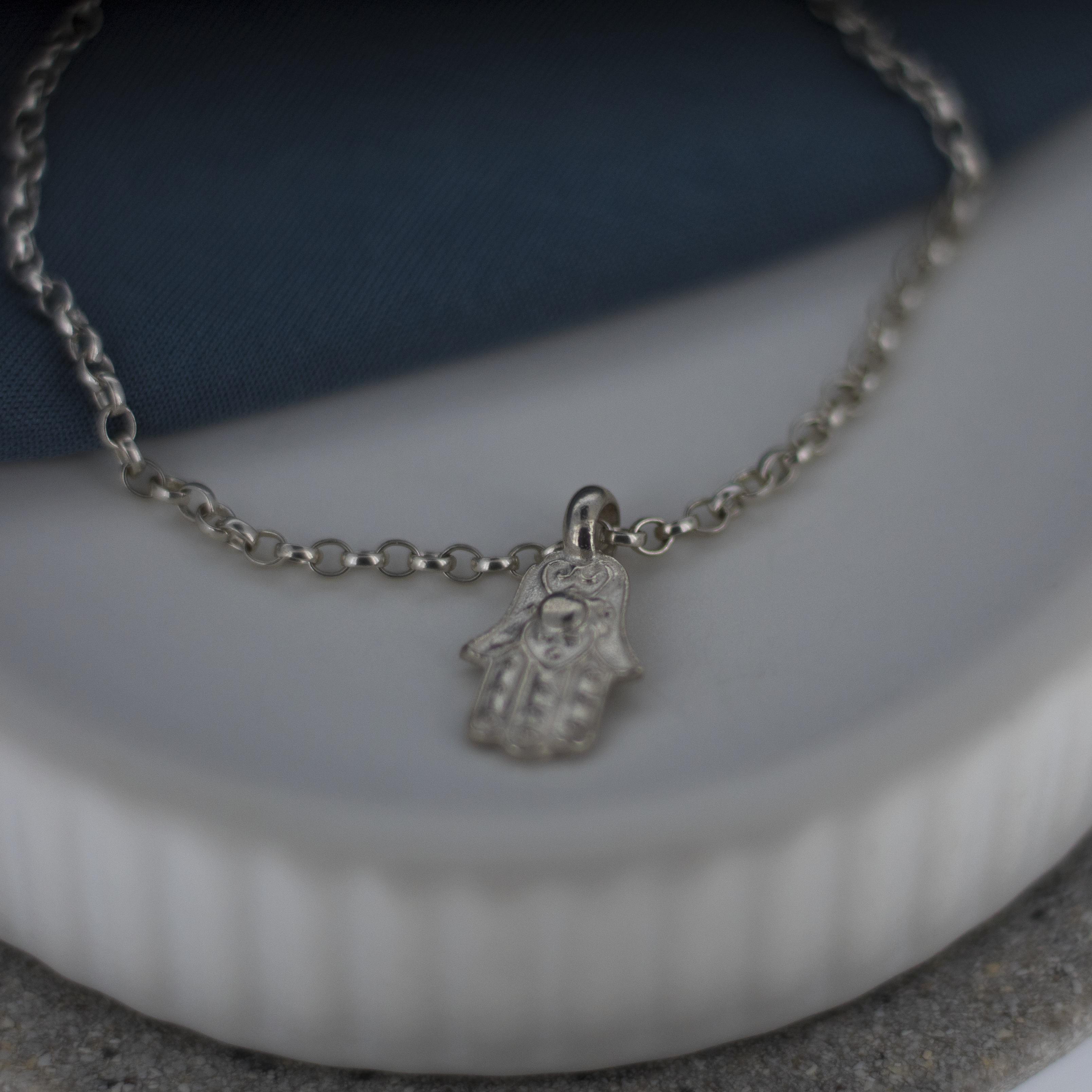 Hand of Fatima Chain Bracelet