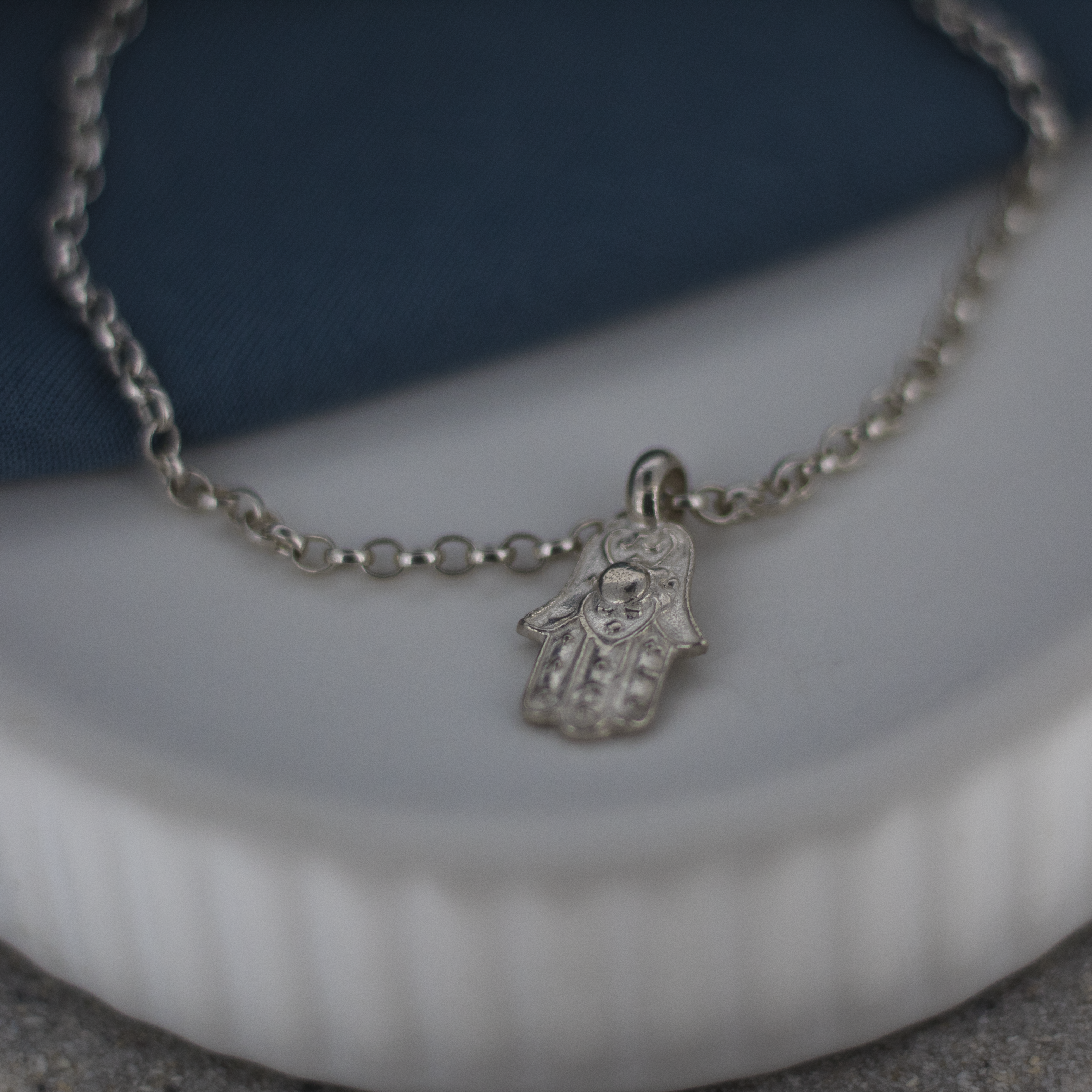 Hand of Fatima Chain Bracelet