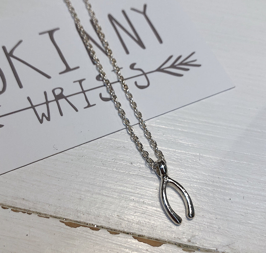 Wishbone Rope Chain Necklace