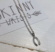 Wishbone Rope Chain Necklace