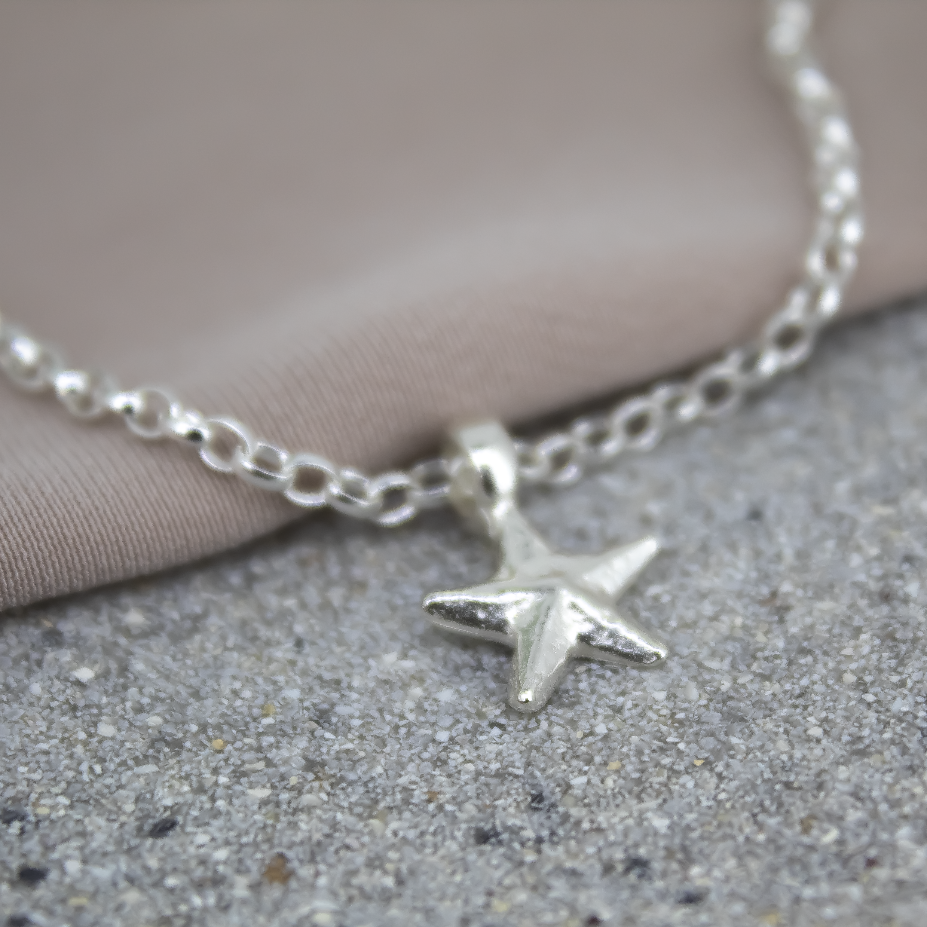 Starfish Chain Bracelet