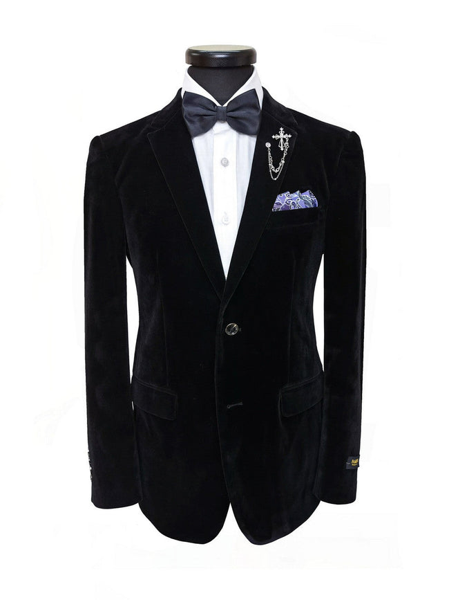 Black Velvet Blazer