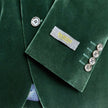 Green Velvet Blazer