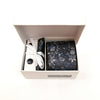 Grey Silver Floral Tie & Cufflinks Set