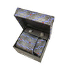 Grey Graphic Tie & Cufflinks Set