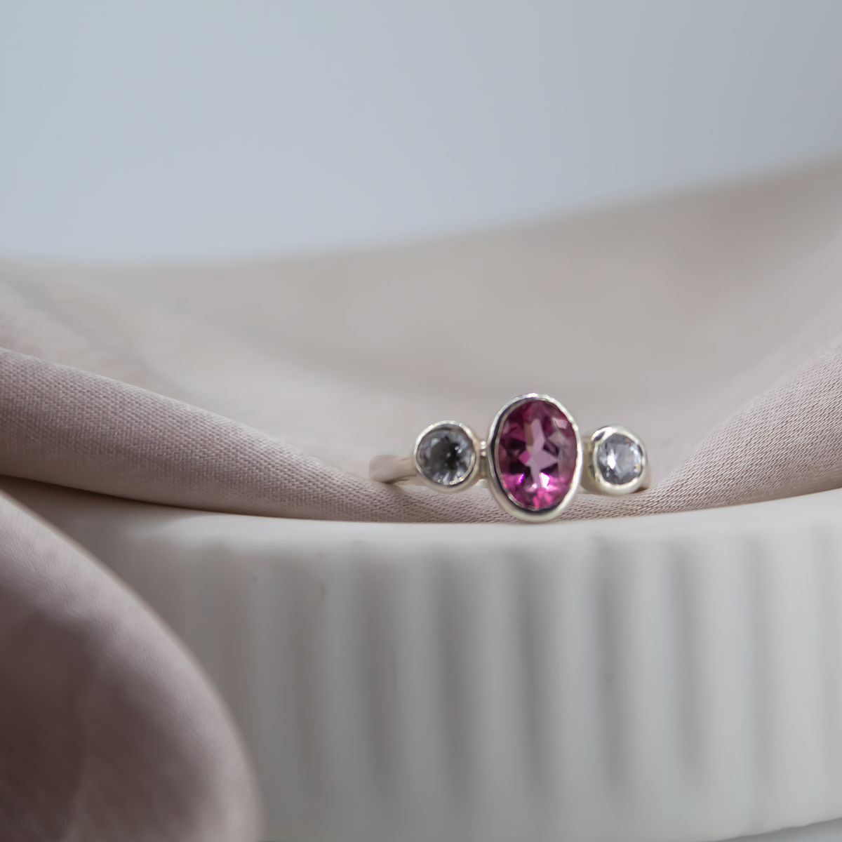 Tourmaline Trilogy Empire Ring