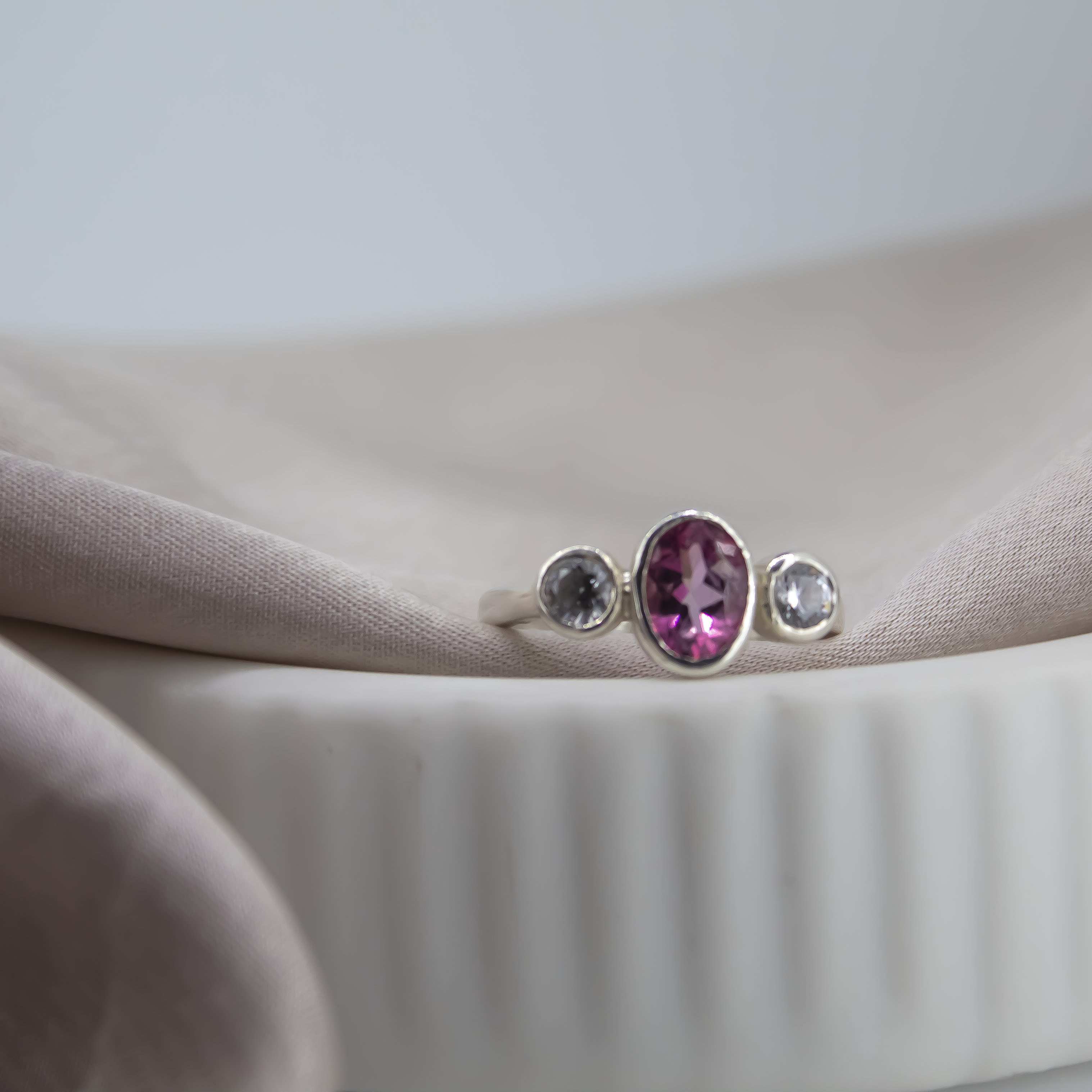 Tourmaline Trilogy Empire Ring