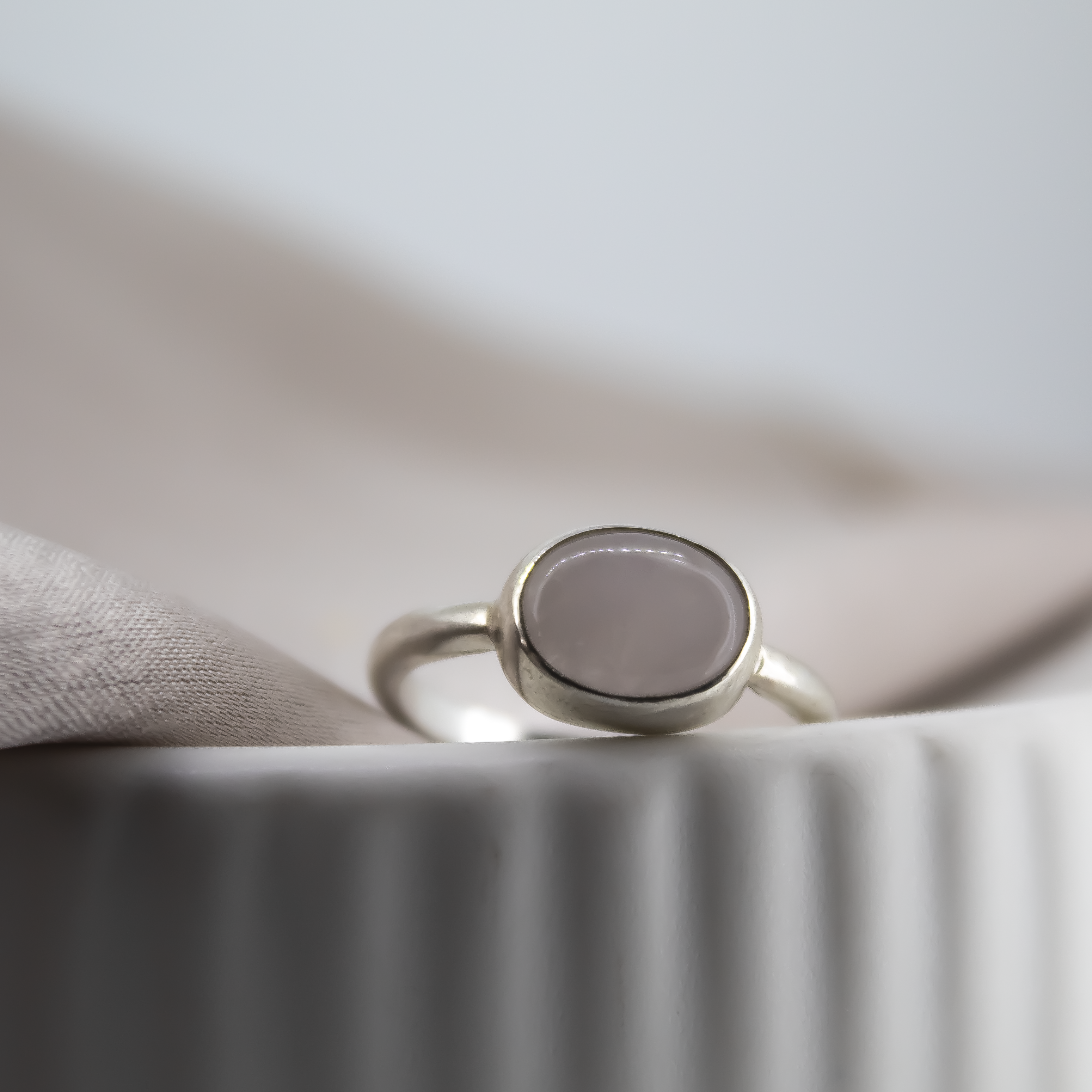 Rose Quartz Treasured Ring