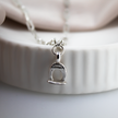 Equestrian Stirrup Trace Chain Necklace