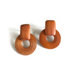 Pippa Tan Ohrclips aus Holz