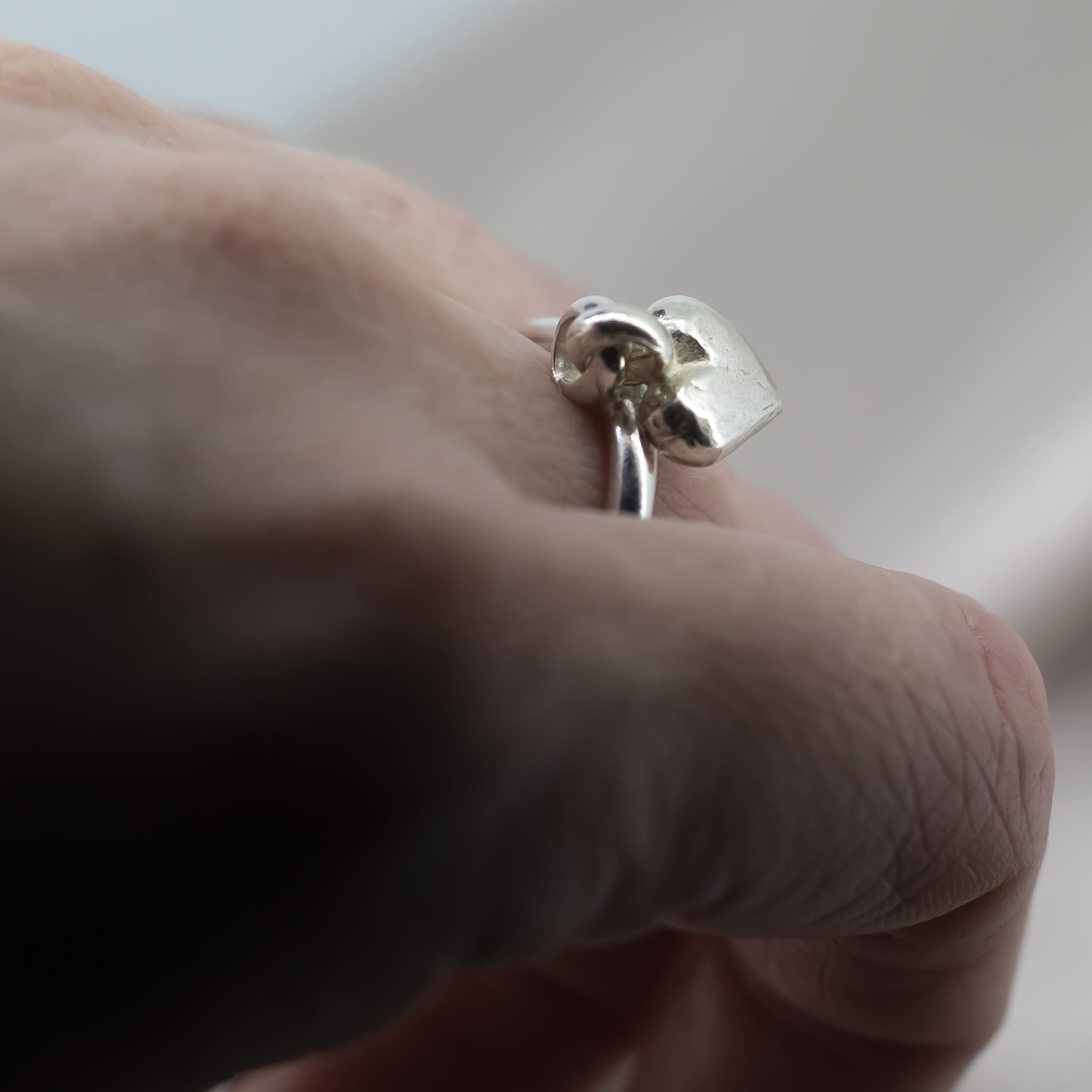 Baby Heart Dangle Ring