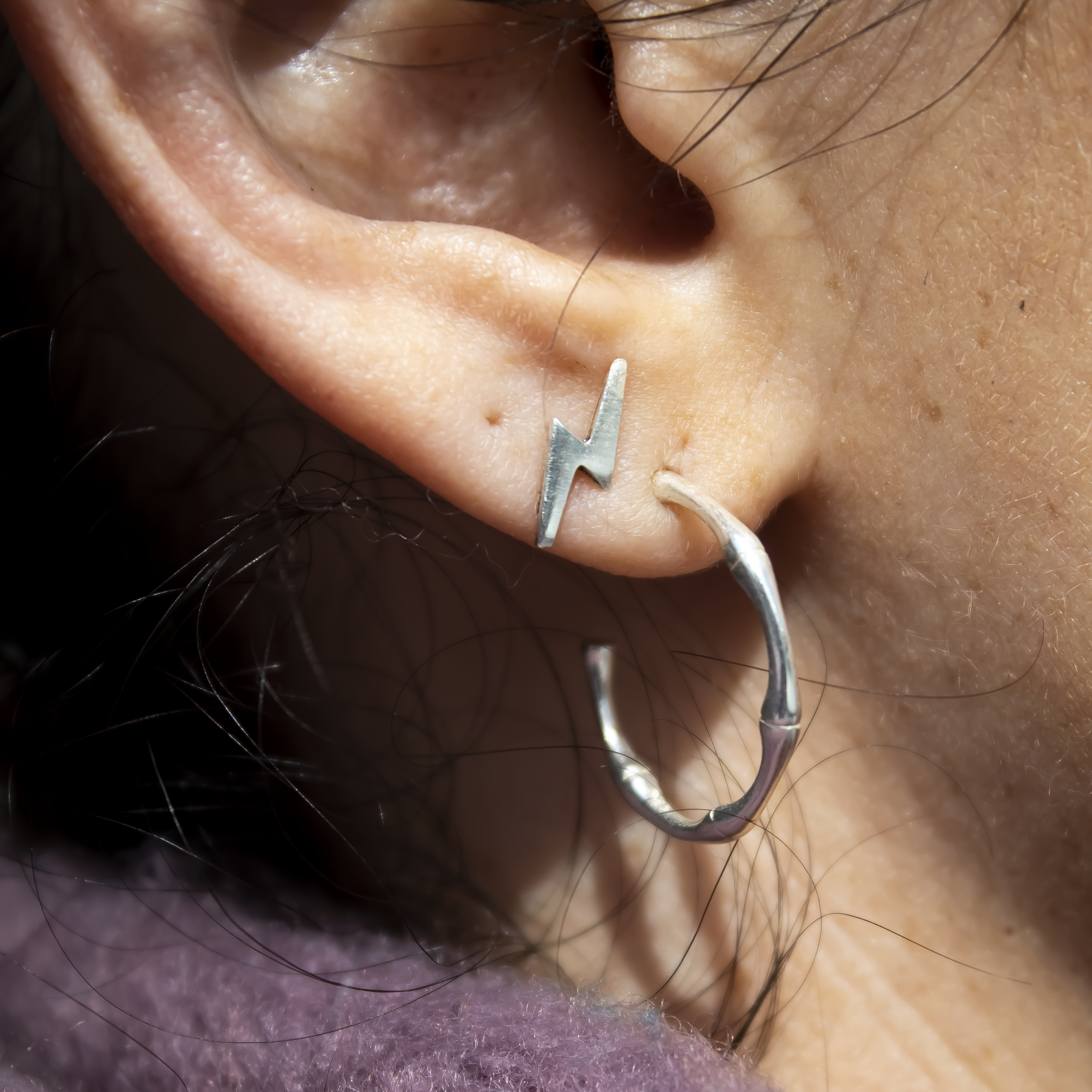 Lightning Bolt Studs