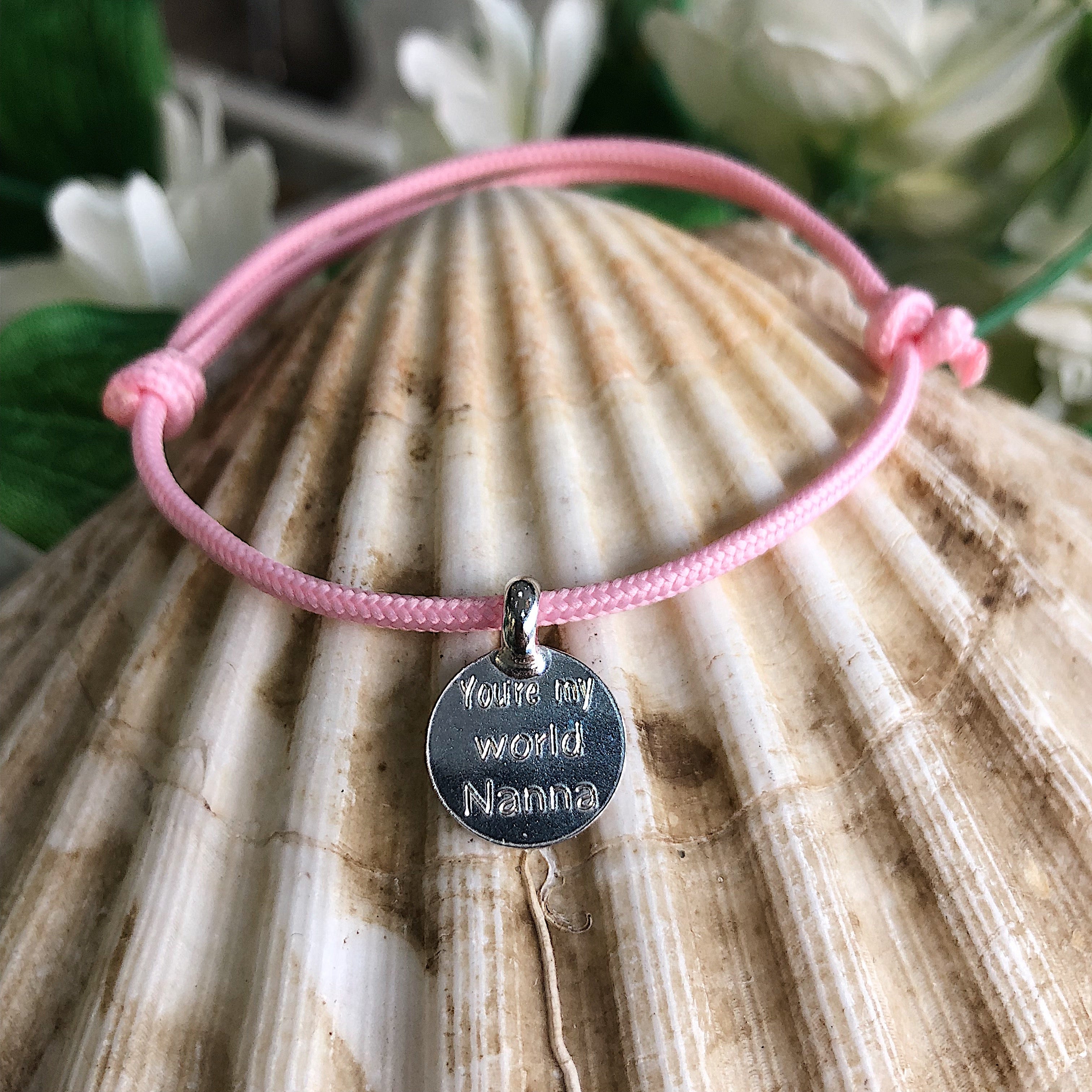 You're my world rope bracelet