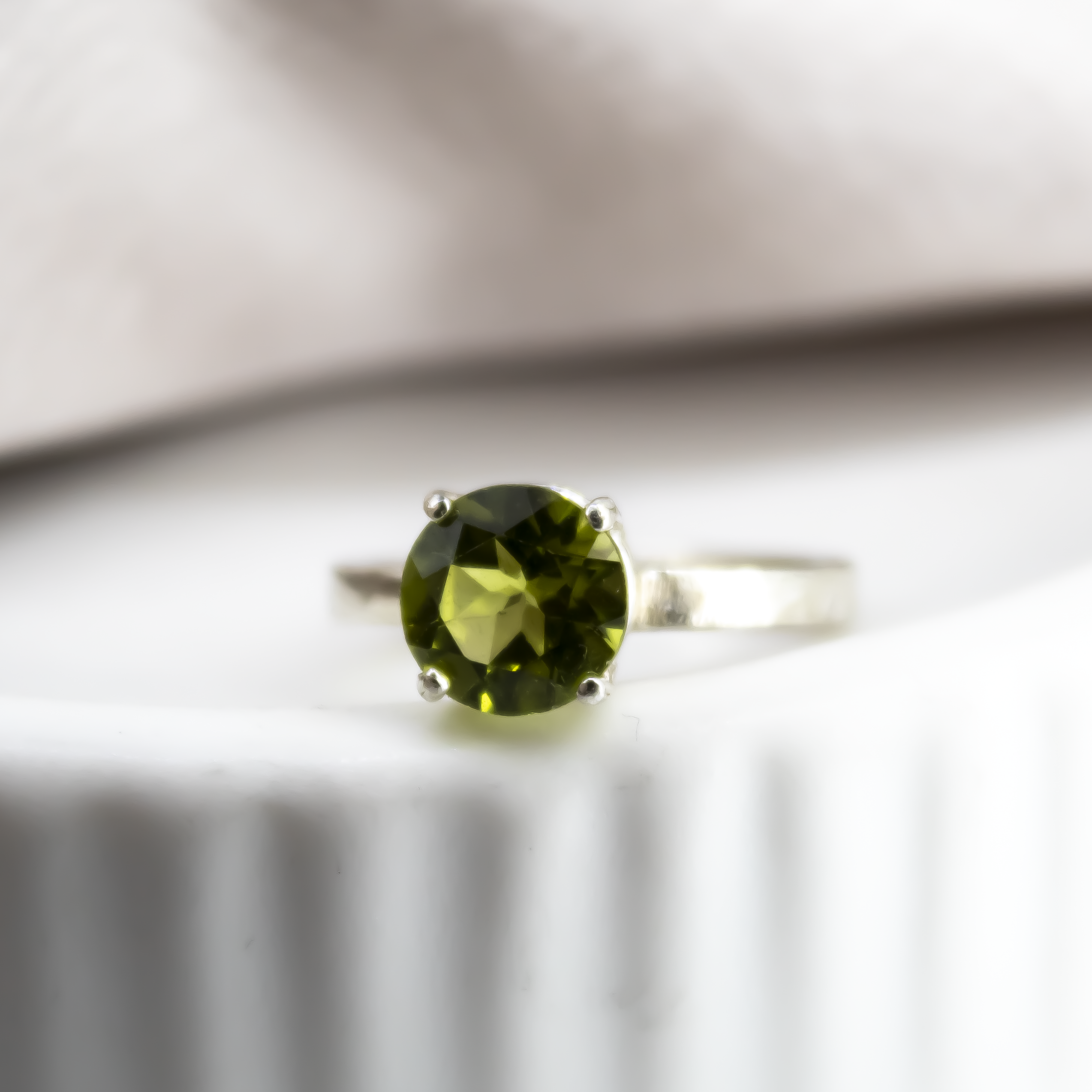 Maxi Peridot Treasured Ring