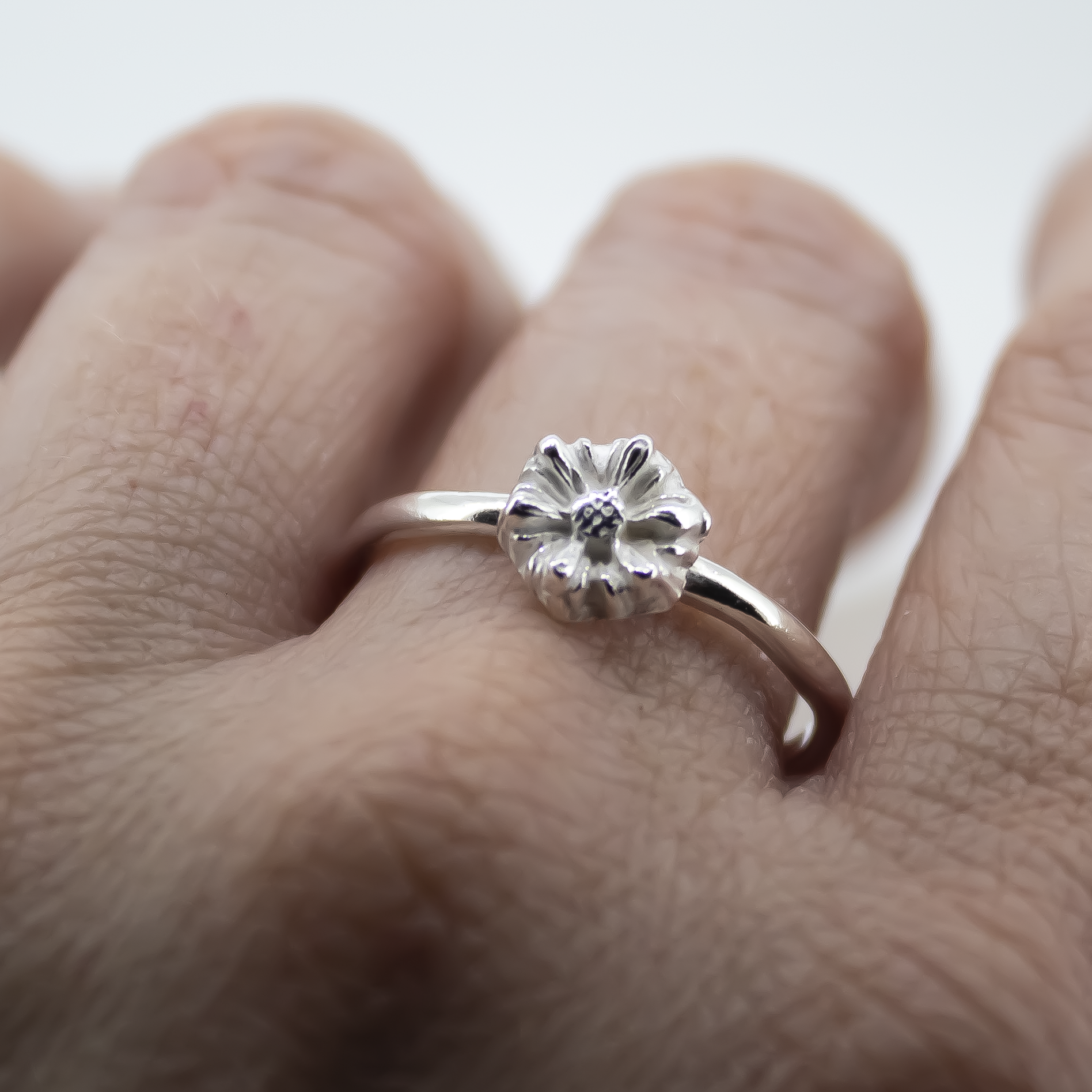 Daisy Charm Ring