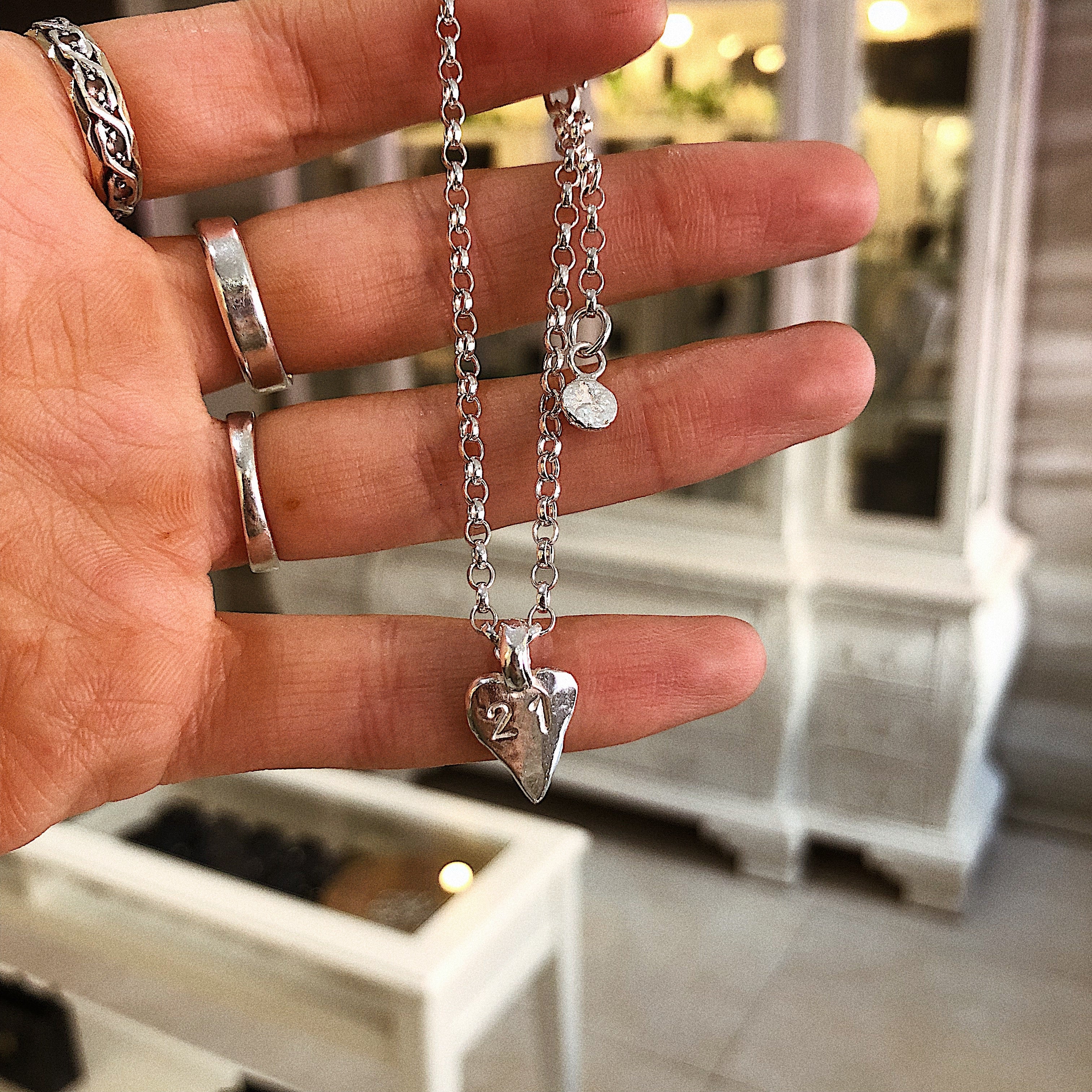 Heart Chain Bracelet
