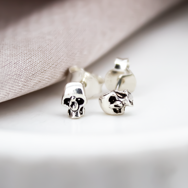 Mini Skull Studs