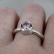Pink Topaz Treasured Ring