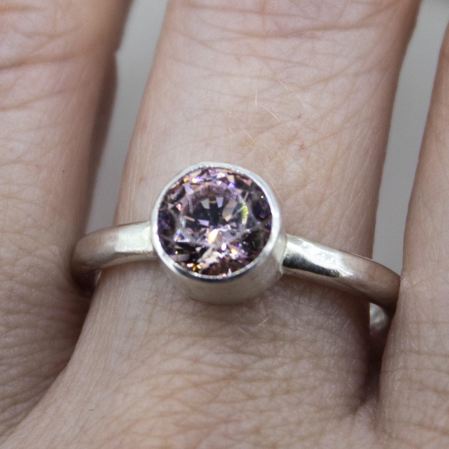 Pink Topaz Treasured Ring