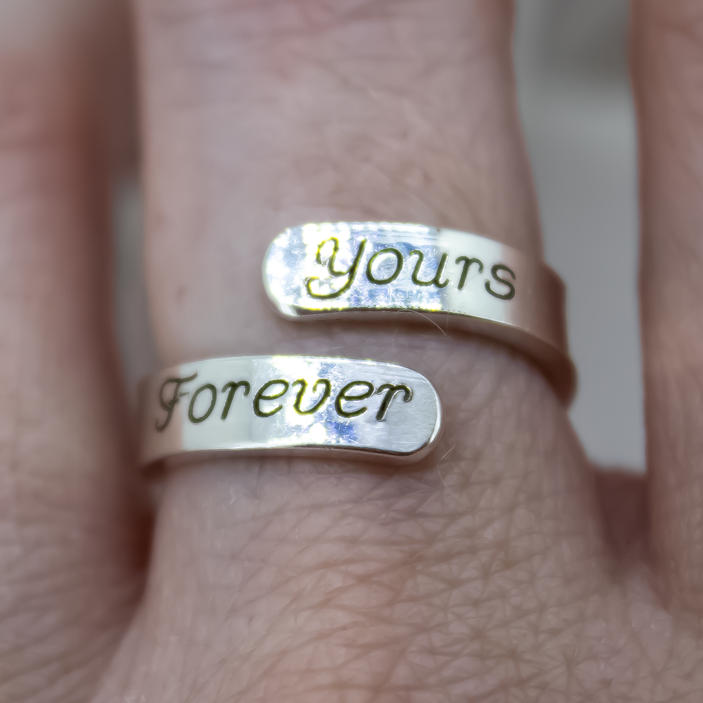 Personalised Wrap Ring