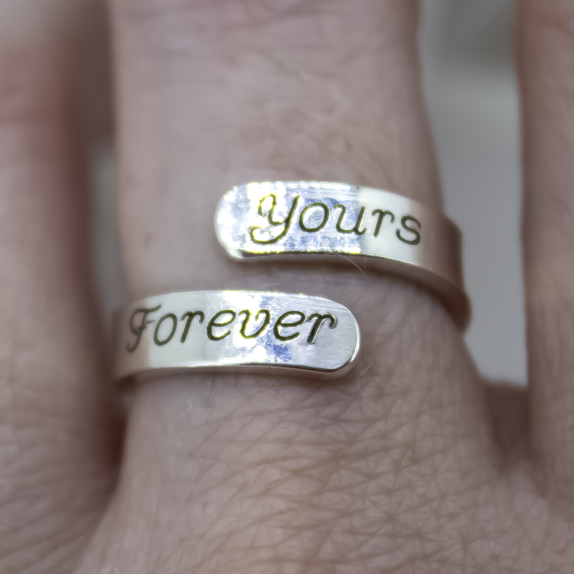 Personalised Wrap Ring