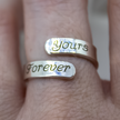 Personalised Wrap Ring