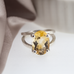 Maxi Double Empire Ring Citrine