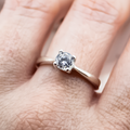 Solitaire Treasured Claw Ring