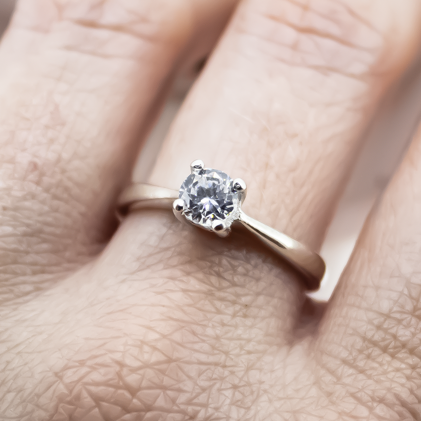 Solitaire Treasured Claw Ring