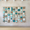 Blue Costal Wall Art - Home Decor - Centre Piece Art - Wall Tapestry - Blue Art