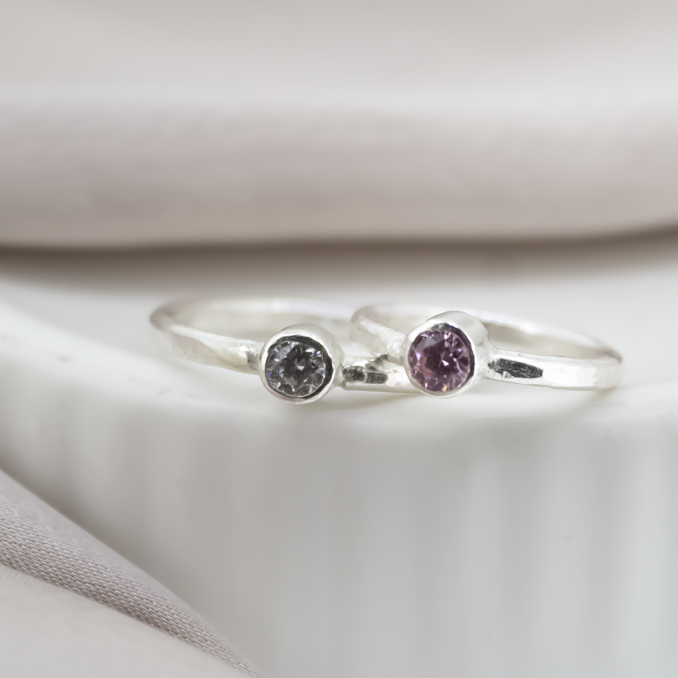 Baby Gemstone Rings