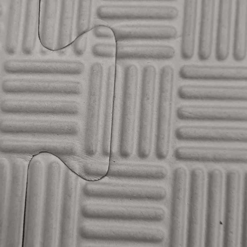 Reversible MMA Interlocking Mats