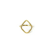 Jamie Luxe 18k Gold Plated Hollow Jewelled Ring