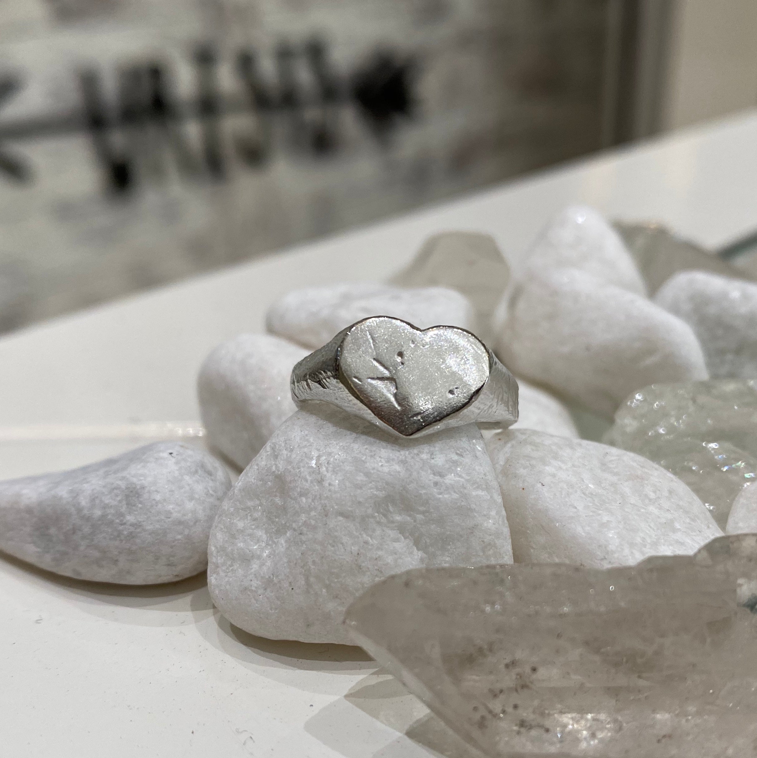 Heart Signet Ring