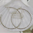 Maxi Textured Hoops