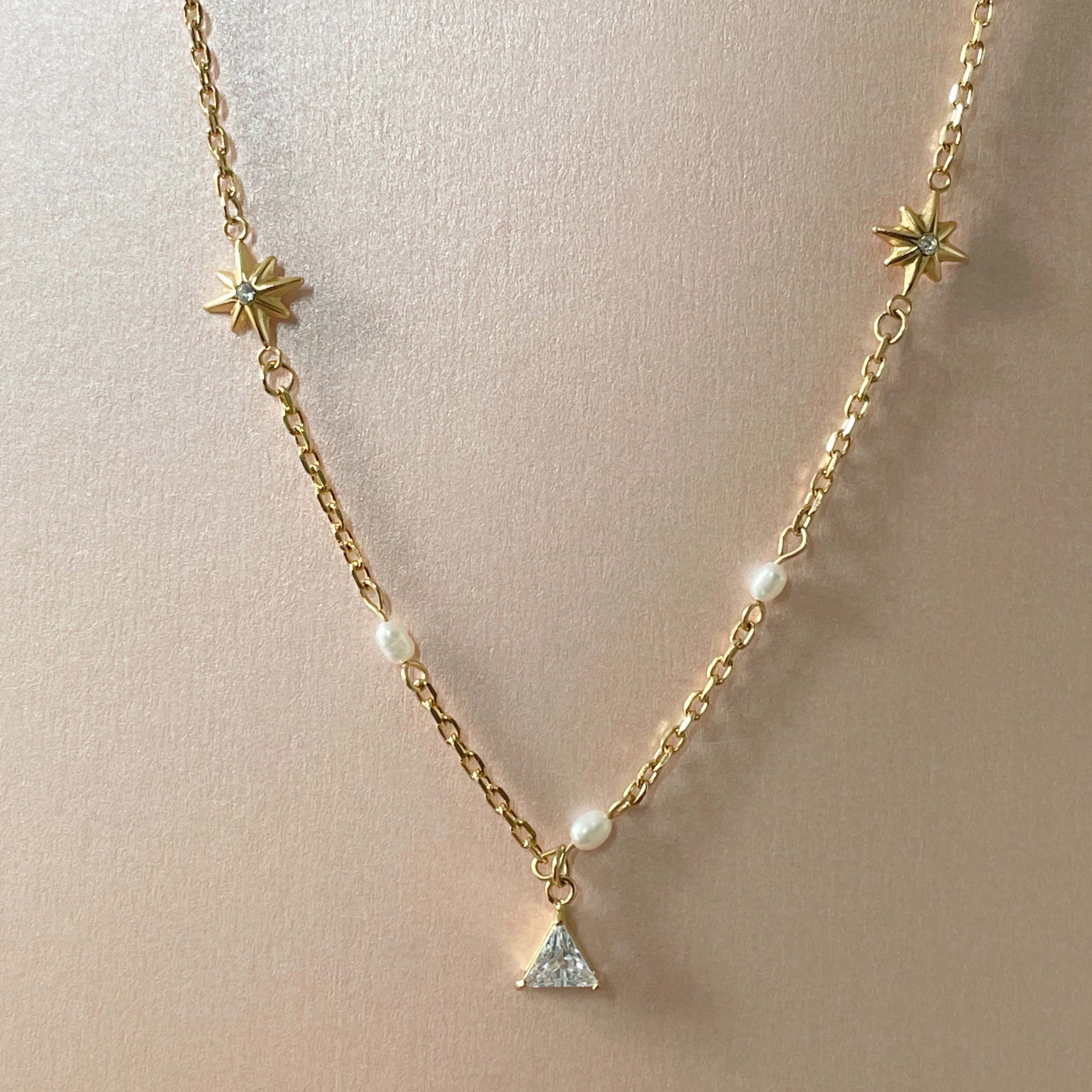 Taliah Luxe 18k Gold Plated Necklace