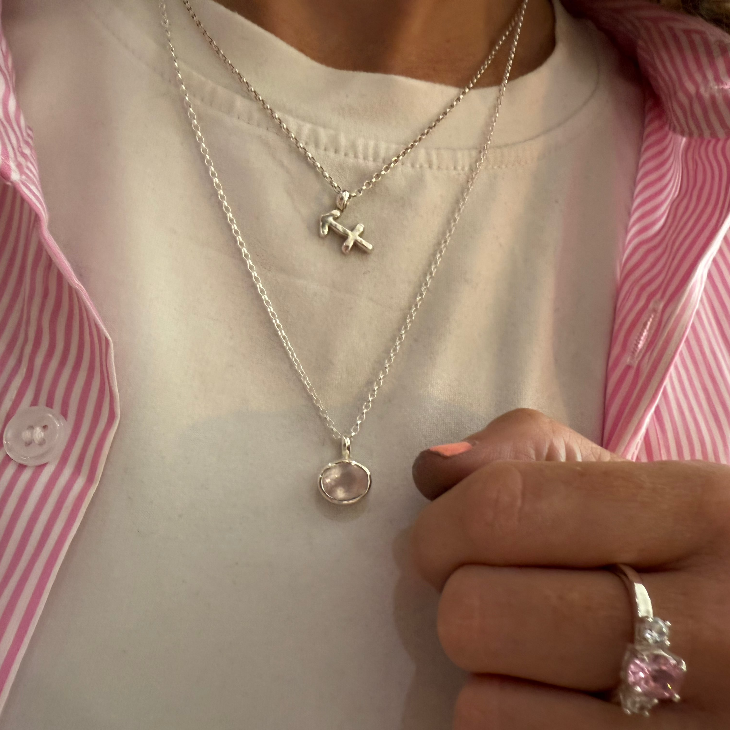 Rose Quartz Maxi Treasured Necklace