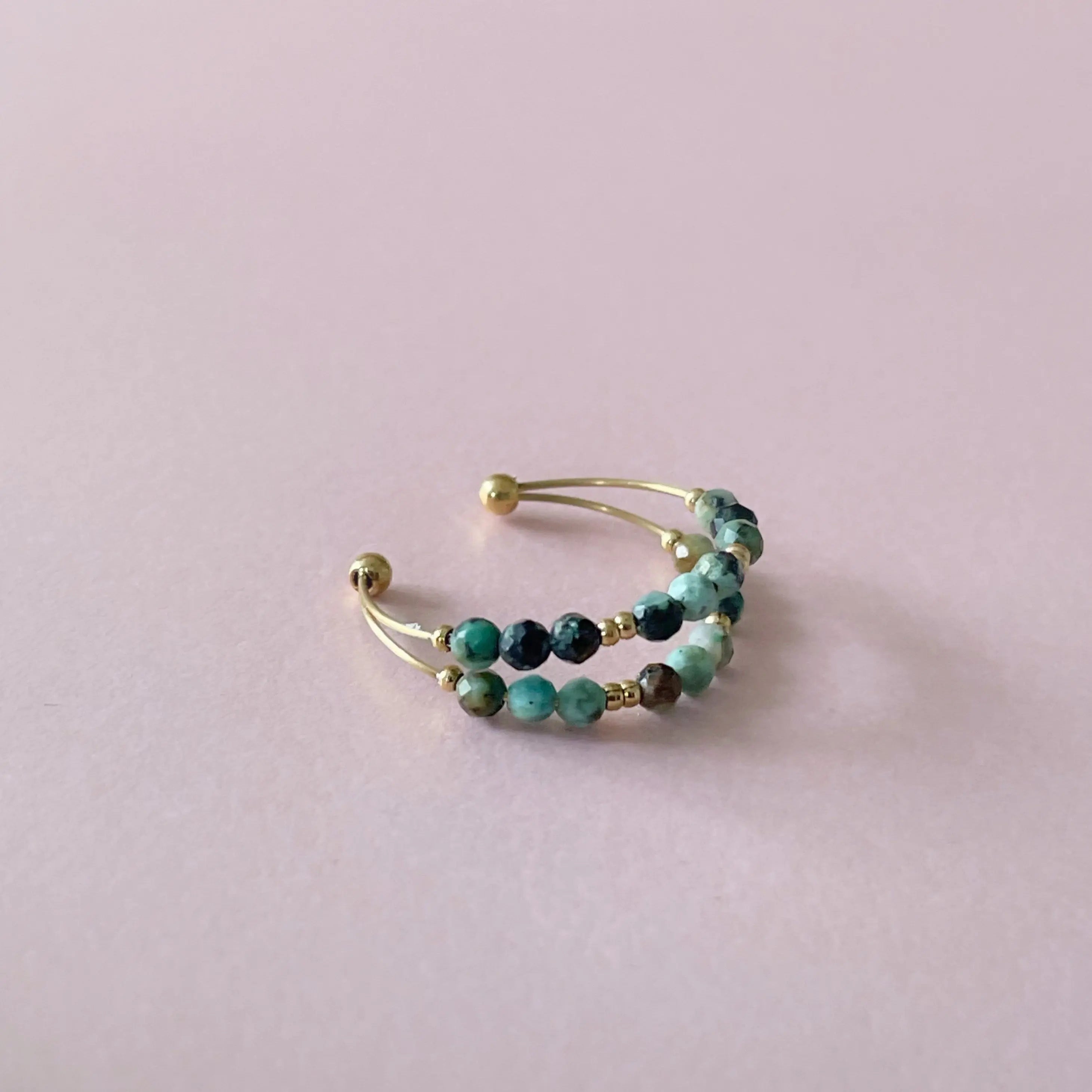 Cassia Luxe Boho Beaded Ring