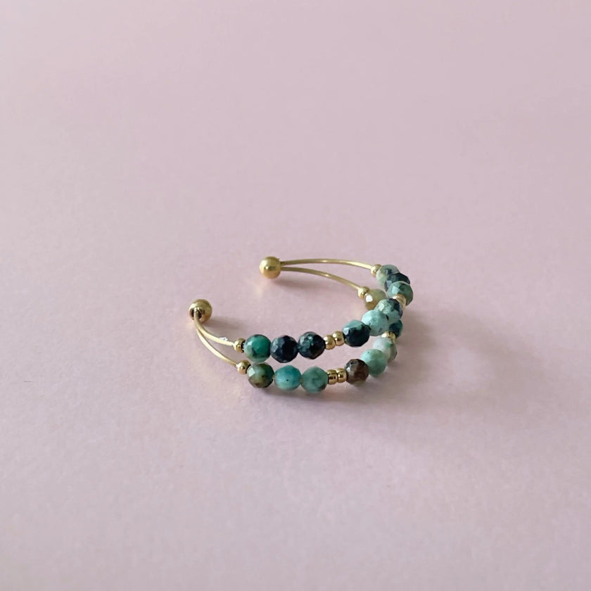 Cassia Luxe Boho Beaded Ring