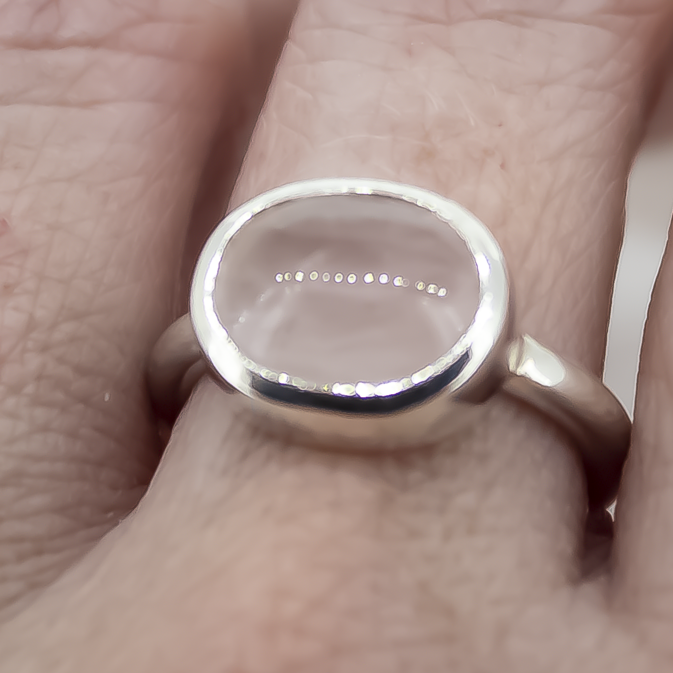 Rose Quartz Treasured Ring