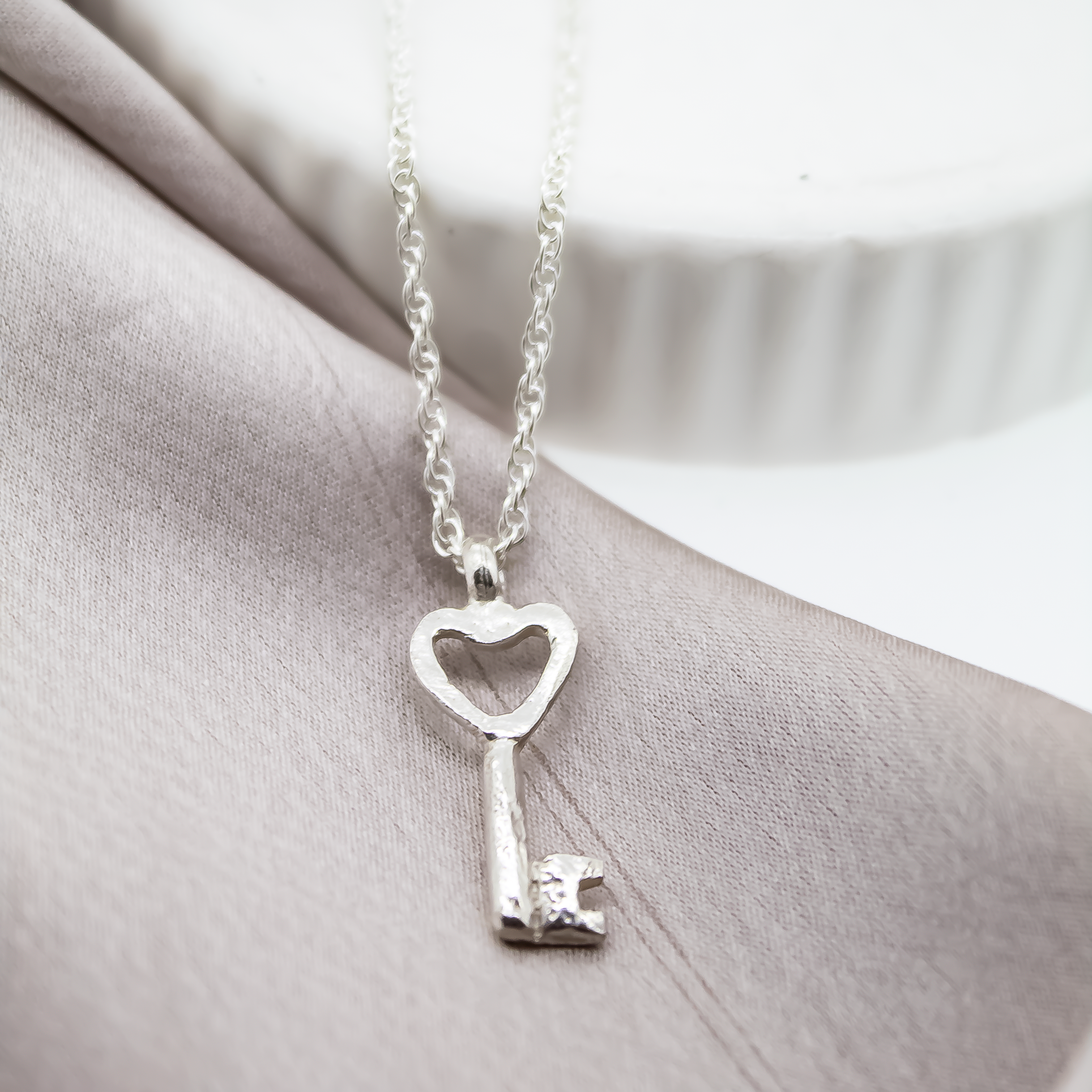 Key to my Heart Rope Chain Necklace