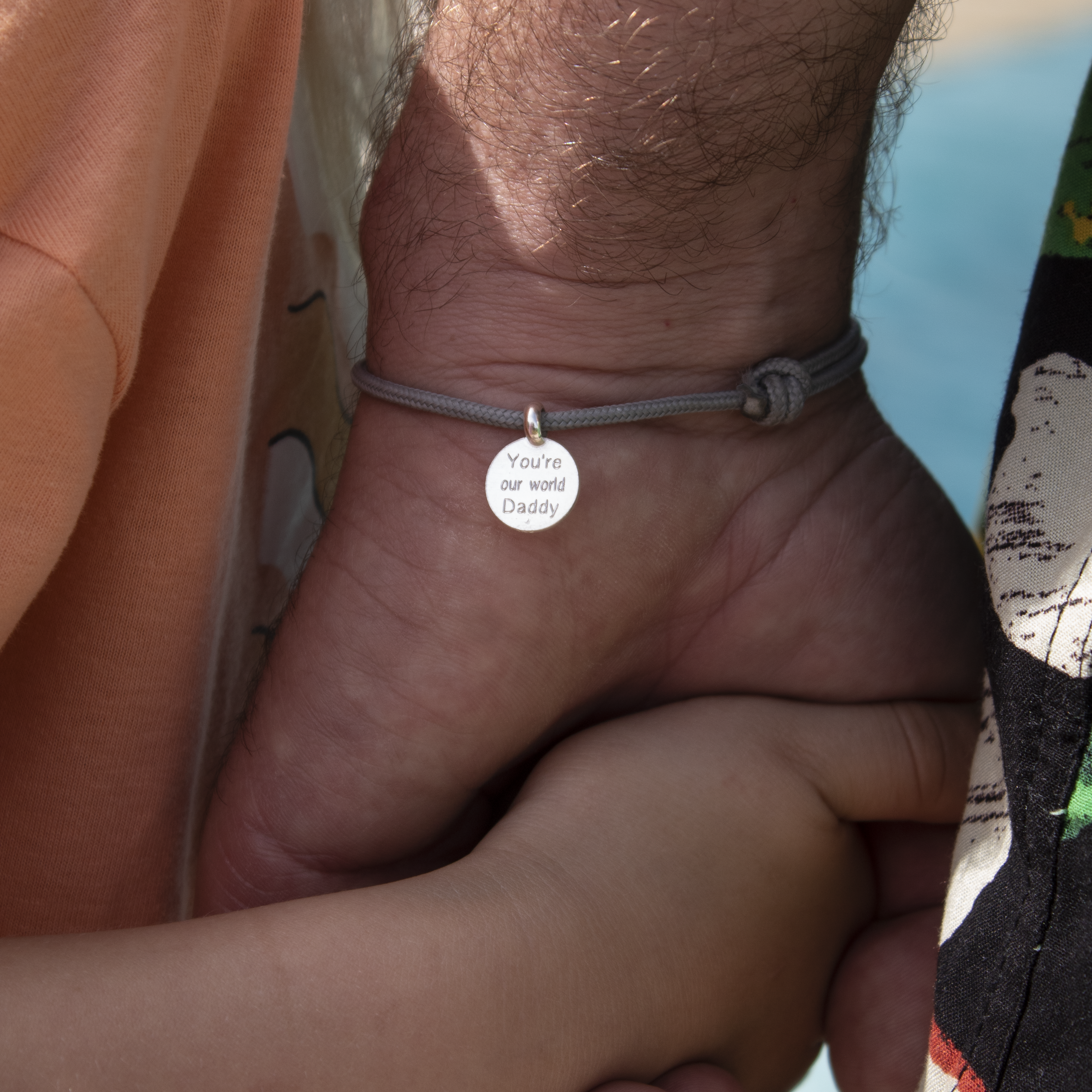 You're my world rope bracelet